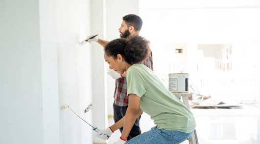 Devis rénovation peinture maison