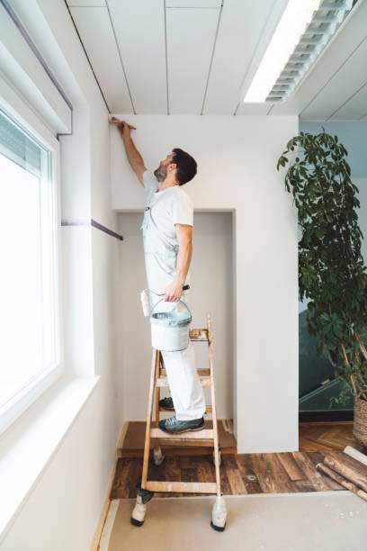 Refaire un plafond facilement sans faire de traces